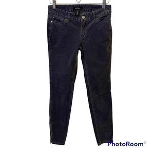 White House black market gray velvet pants